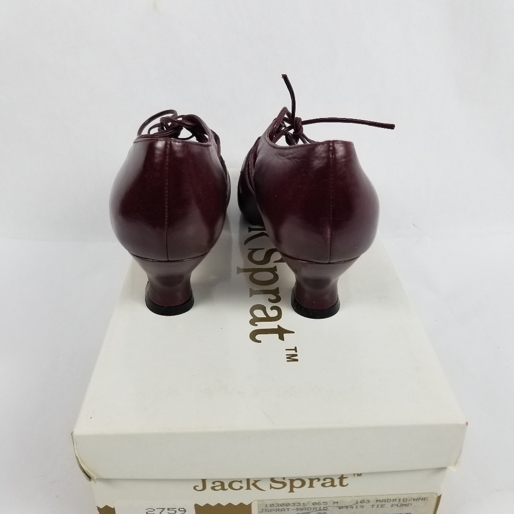 Jack Sprat Madrid Burgandy Wine color - Picture 3 of 5